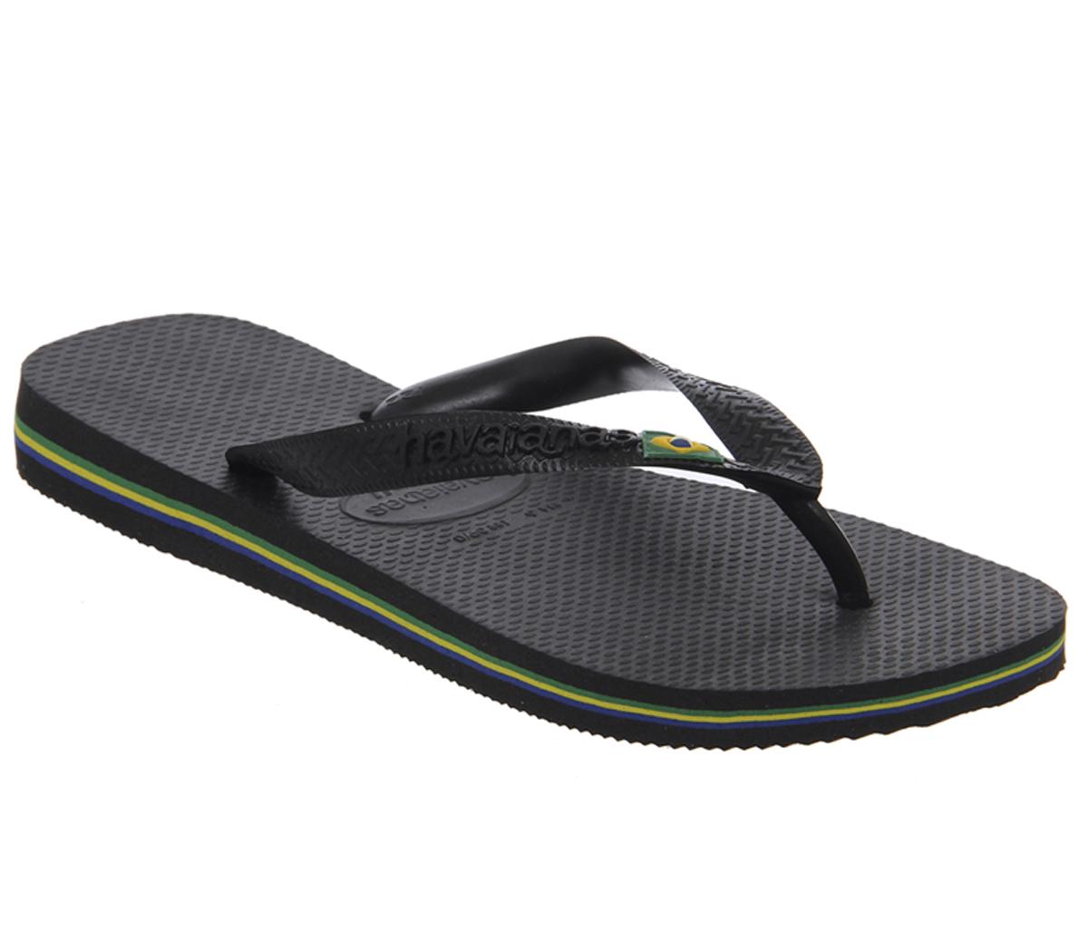 Havaianas Brazil Flip-flop Black Rubber - Women’s Sandals