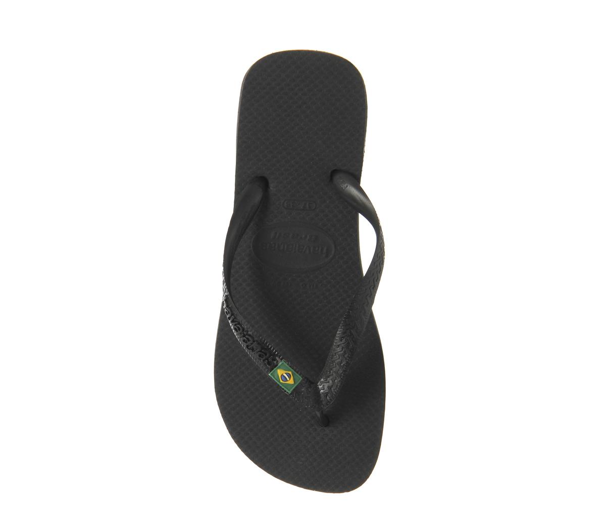 HavaianasBrazil Flip-flopBlack Rubber