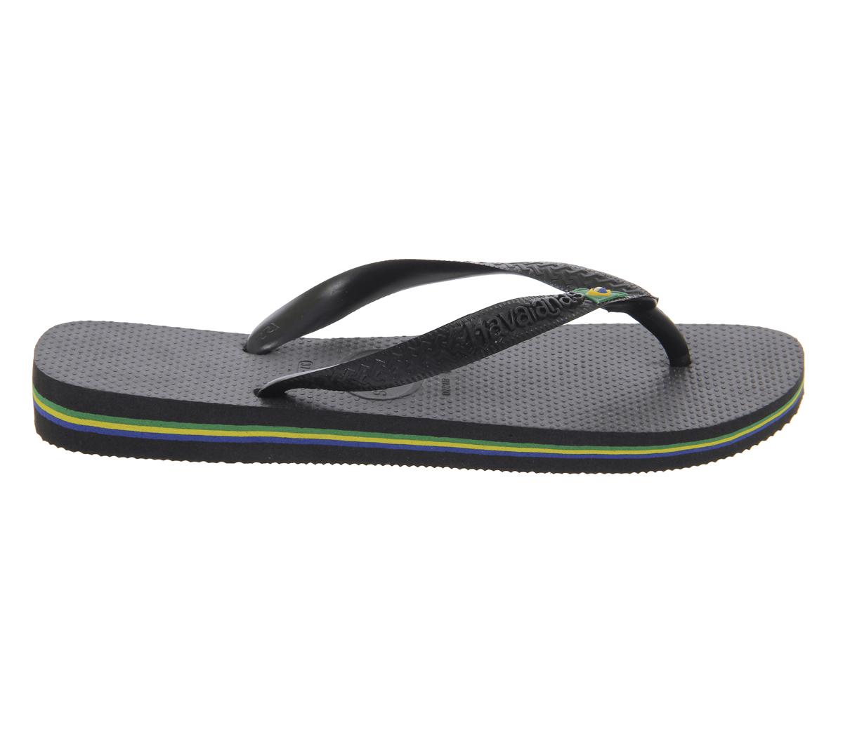 HavaianasBrazil Flip-flopBlack Rubber