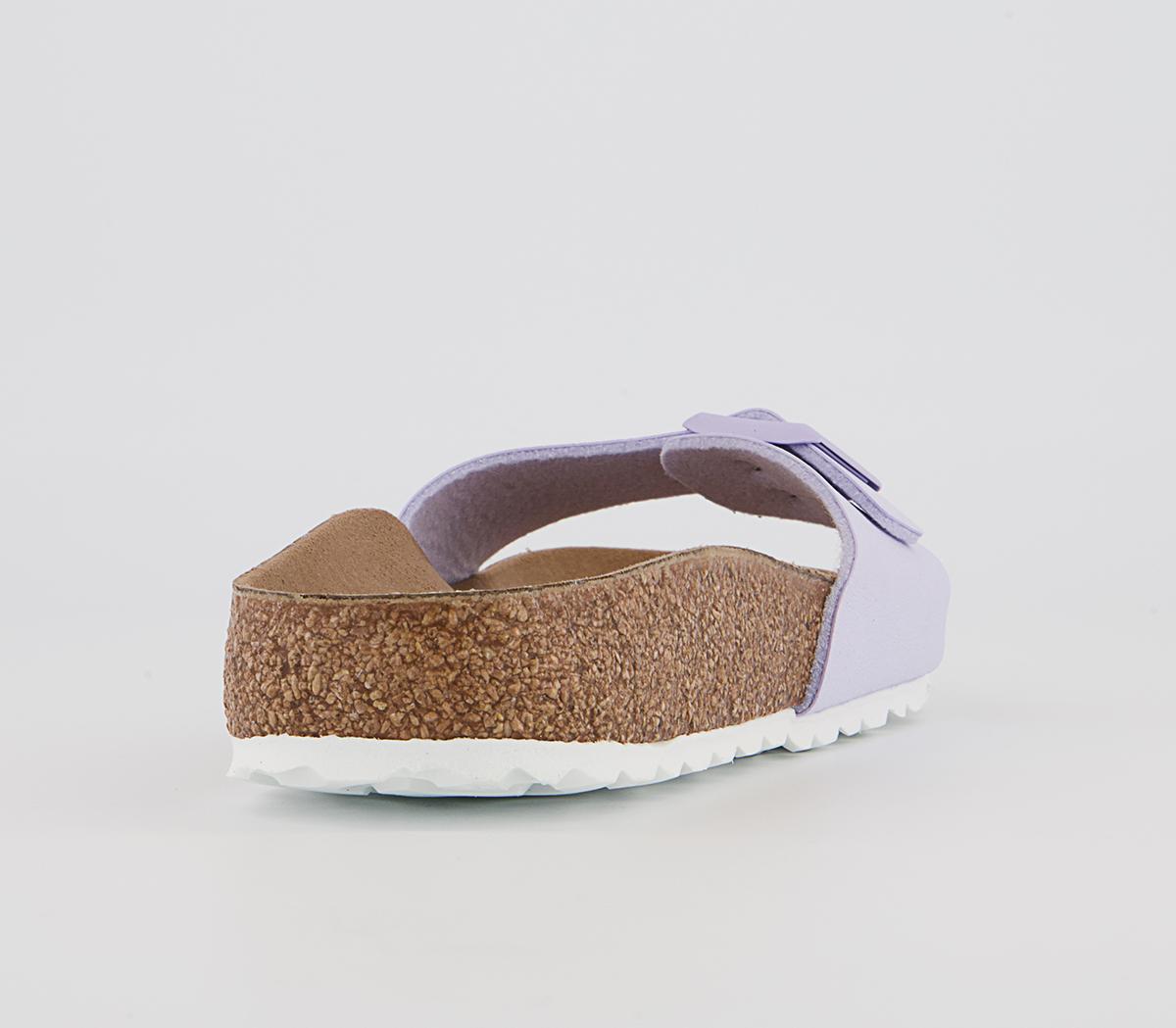 BIRKENSTOCK Madrid 1 Bar Mule Sandals BIRKENSTOCK Madrid 1 Bar Mule Sandals Earthy Vegan Lavender Fog