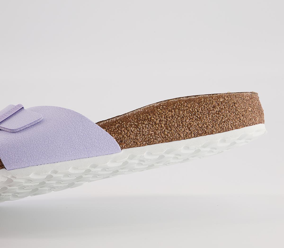 BIRKENSTOCK Madrid 1 Bar Mule Sandals BIRKENSTOCK Madrid 1 Bar Mule Sandals Earthy Vegan Lavender Fog