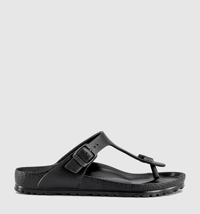 BIRKENSTOCK Toe Thong Footbed Black Eva