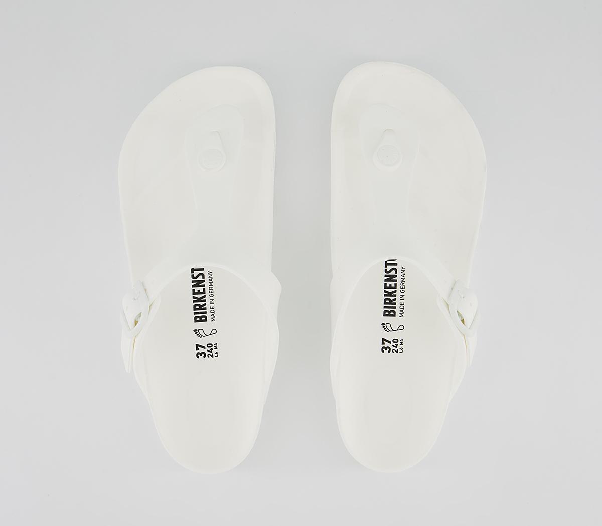 BIRKENSTOCKToe Thong Footbed SandalsWhite Eva
