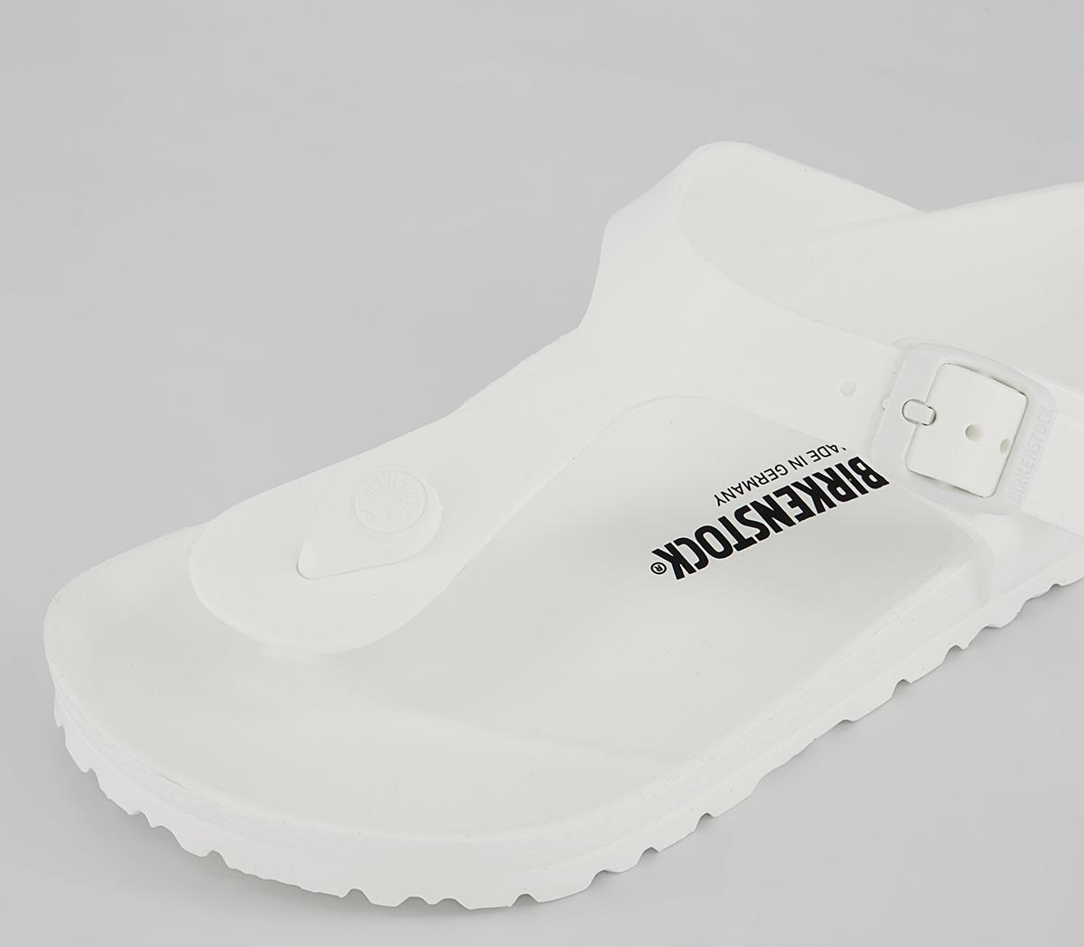 BIRKENSTOCKToe Thong Footbed SandalsWhite Eva