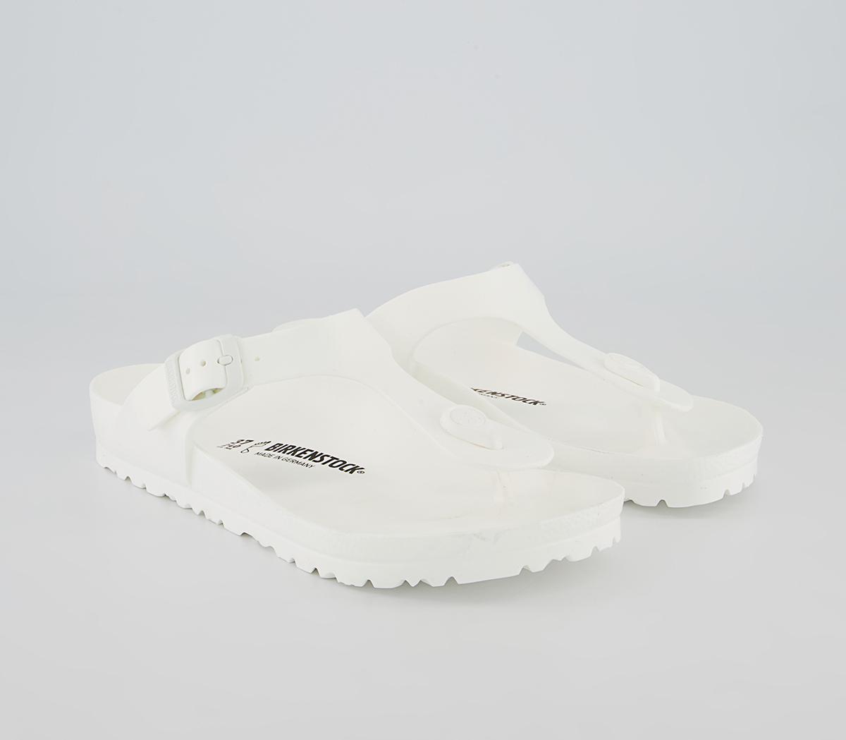 BIRKENSTOCKToe Thong Footbed SandalsWhite Eva