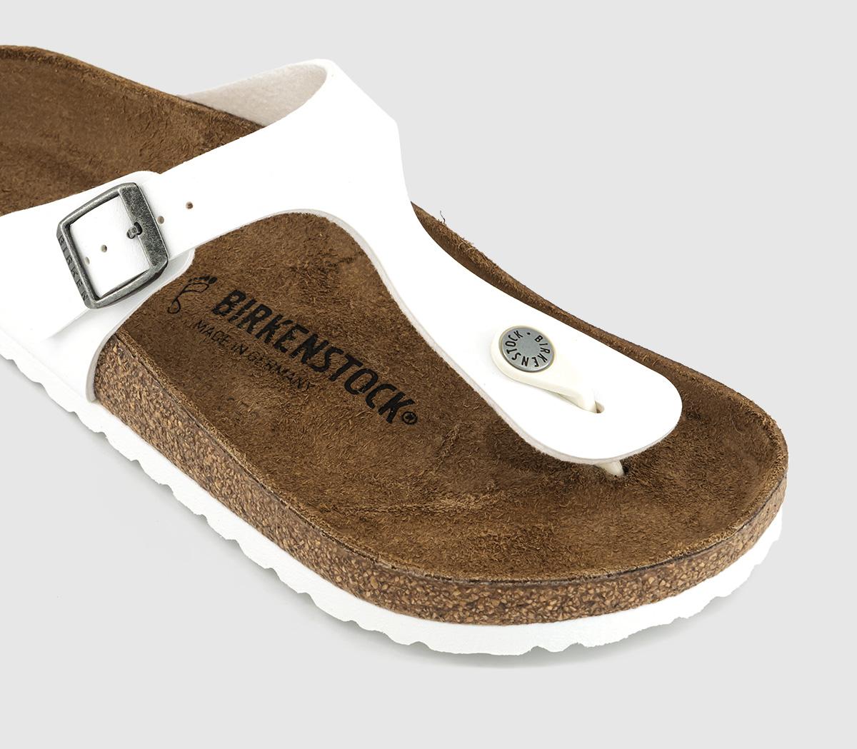 BIRKENSTOCKToe Thong Footbed Sandals BIRKENSTOCKToe Thong Footbed SandalsWhite Birko