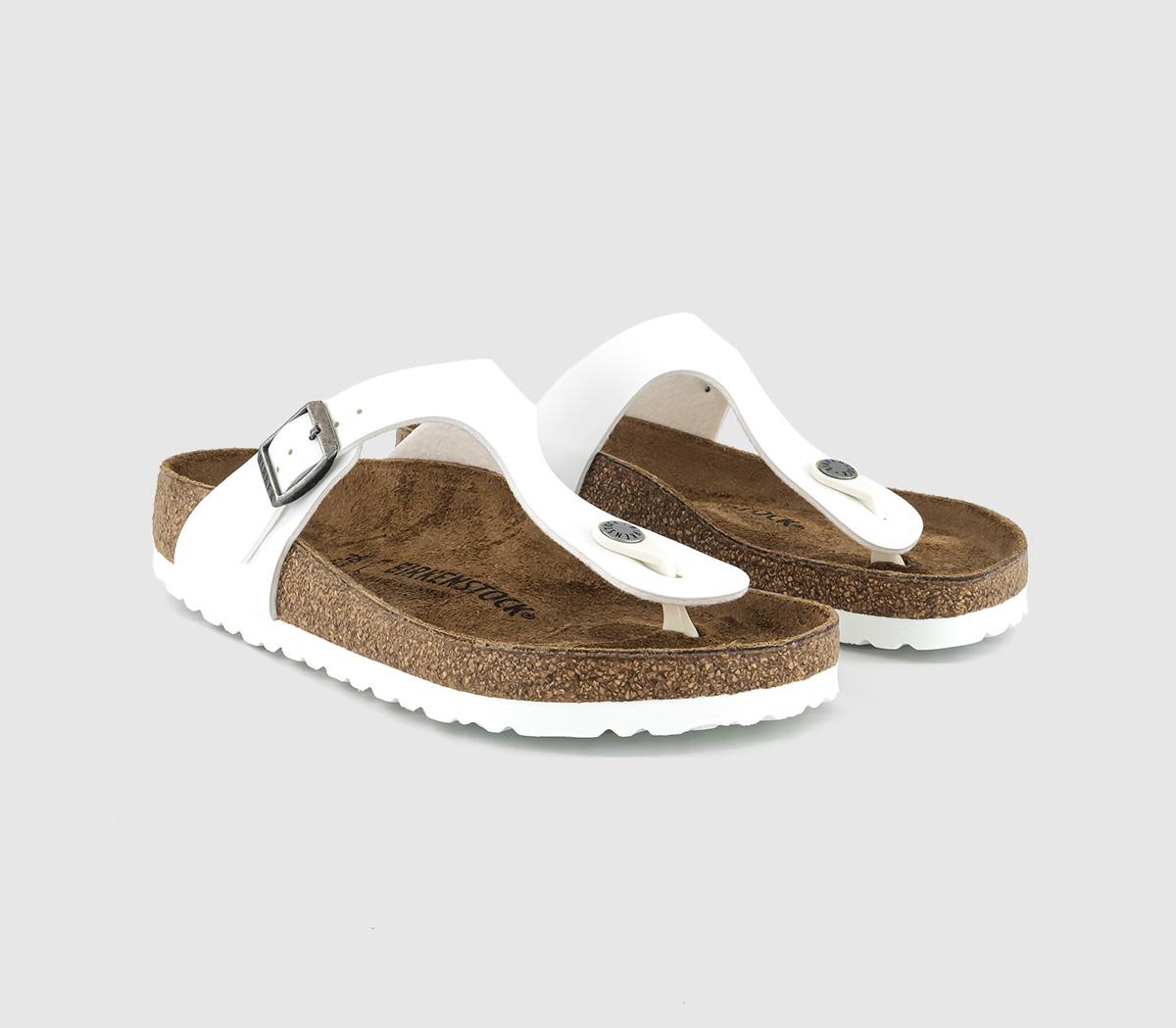 BIRKENSTOCKToe Thong Footbed Sandals BIRKENSTOCKToe Thong Footbed SandalsWhite Birko