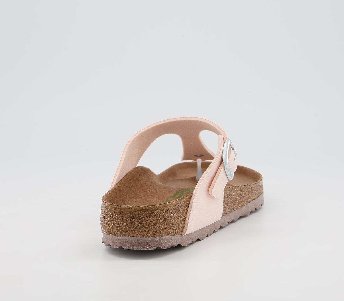 BIRKENSTOCKGizeh Toe Thong Footbed SandalsEarthy Vegan Light Rose