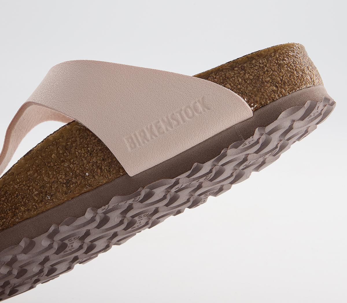 BIRKENSTOCKGizeh Toe Thong Footbed SandalsEarthy Vegan Light Rose