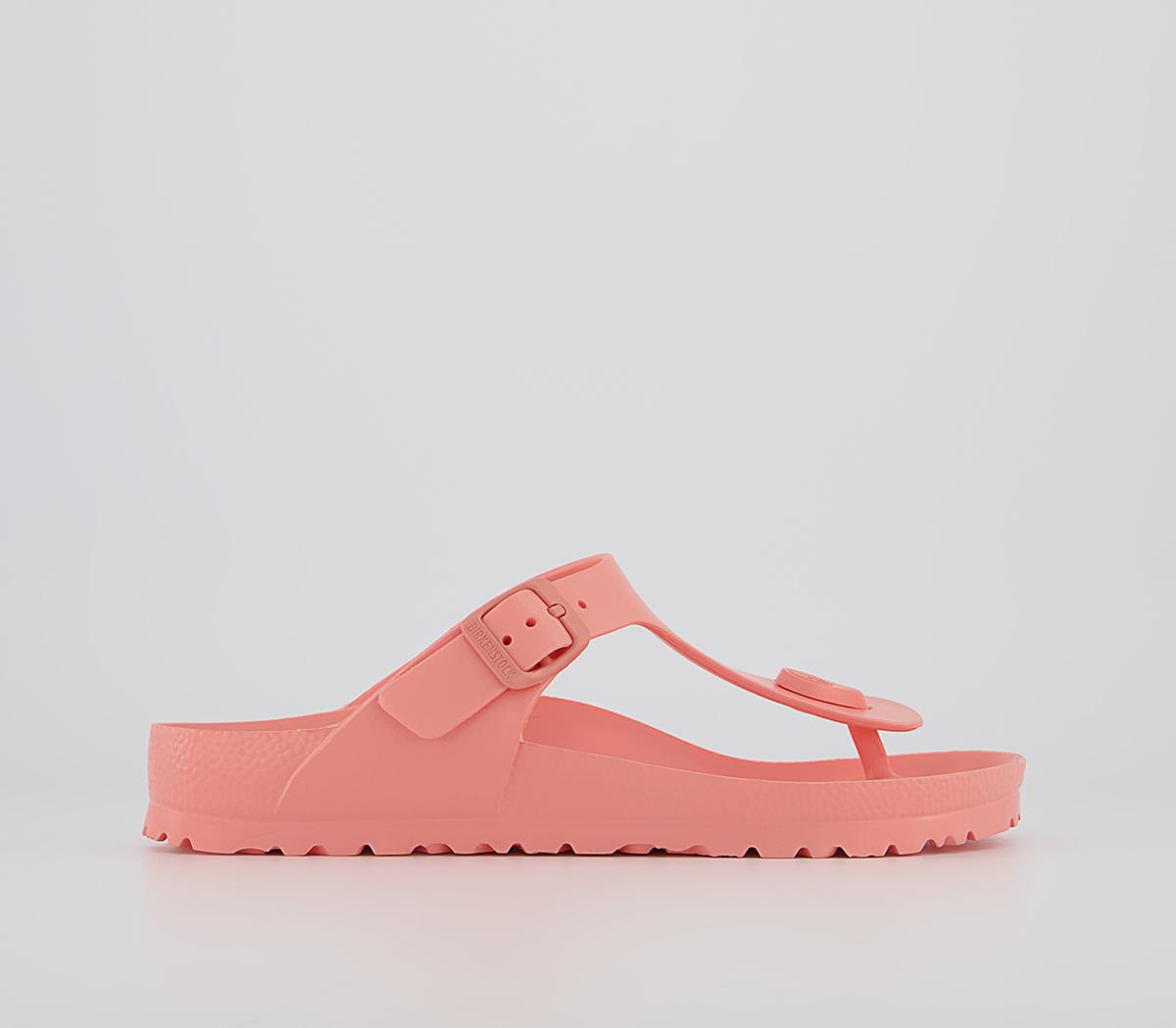 BIRKENSTOCKToe Thong Footbed SandalsCoral Peach Eva