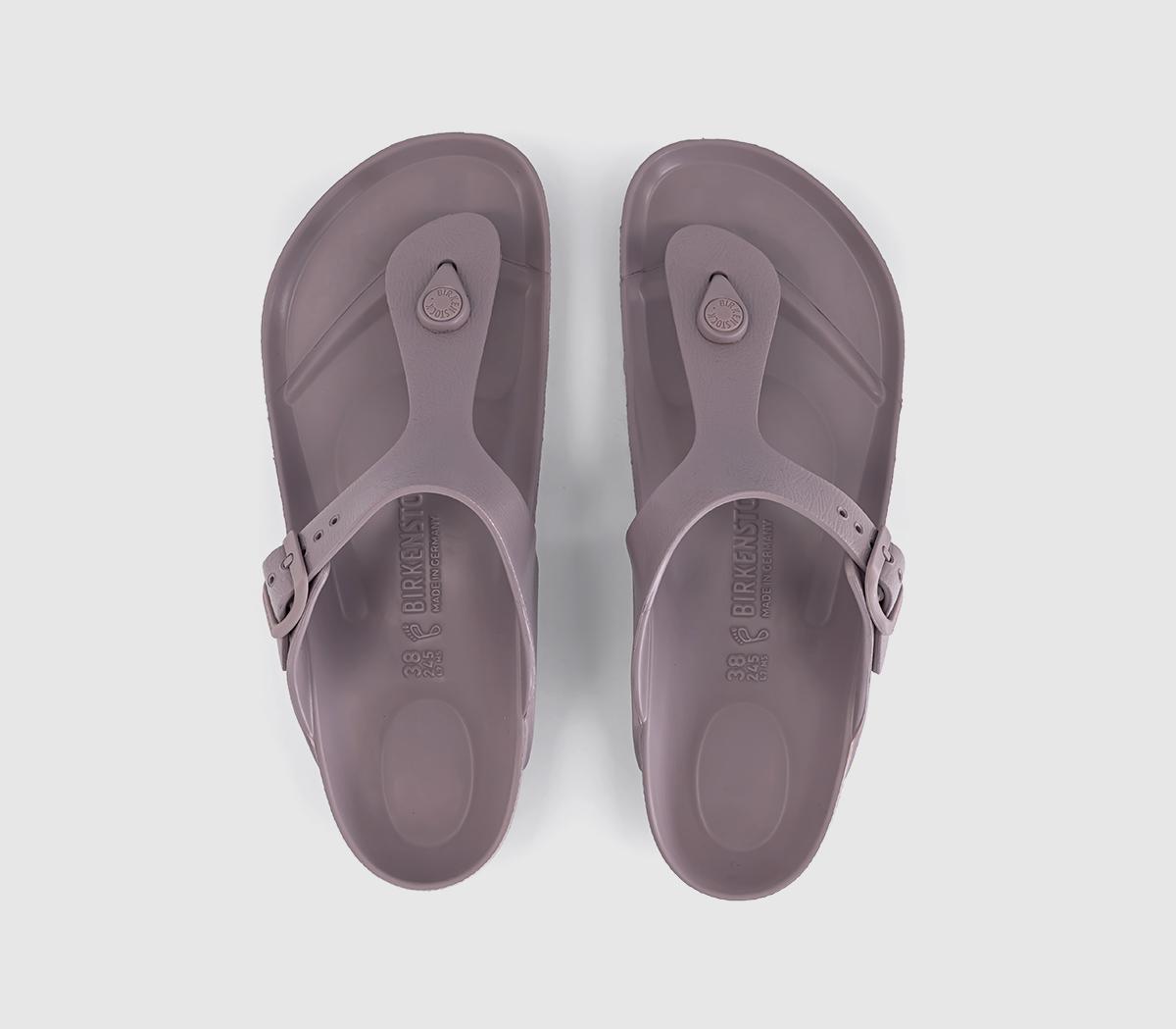 BIRKENSTOCKGizeh Toe Thong Footbed SandalsFaded Purple Eva