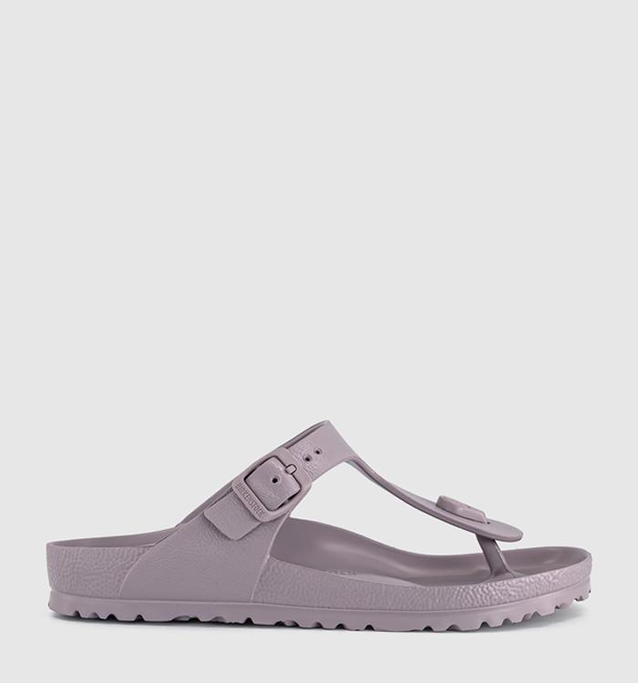 BIRKENSTOCK Gizeh Toe Thong Footbed Sandals Faded Purple Eva