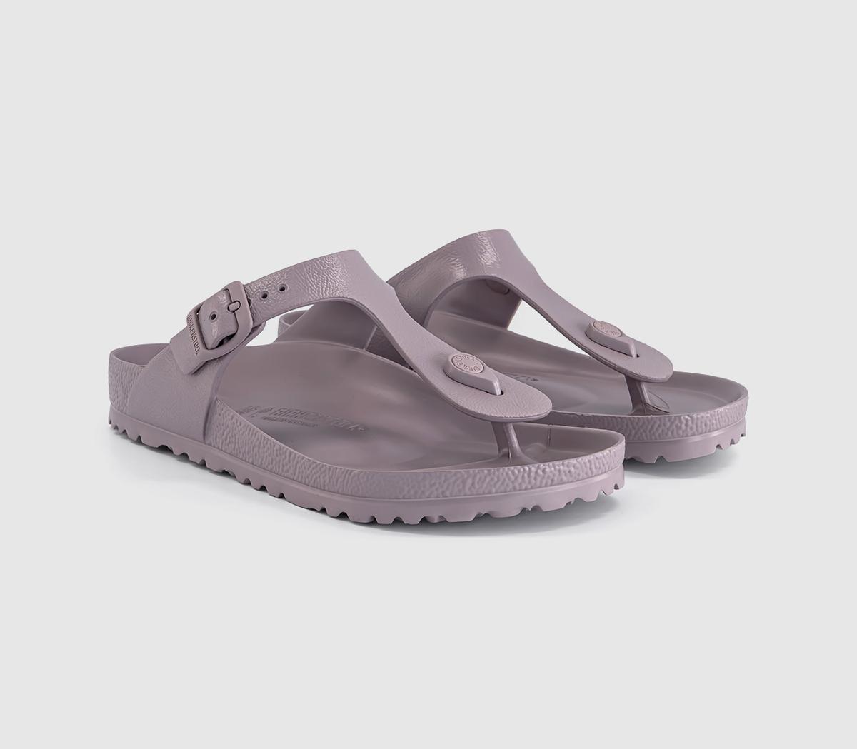 BIRKENSTOCKGizeh Toe Thong Footbed SandalsFaded Purple Eva