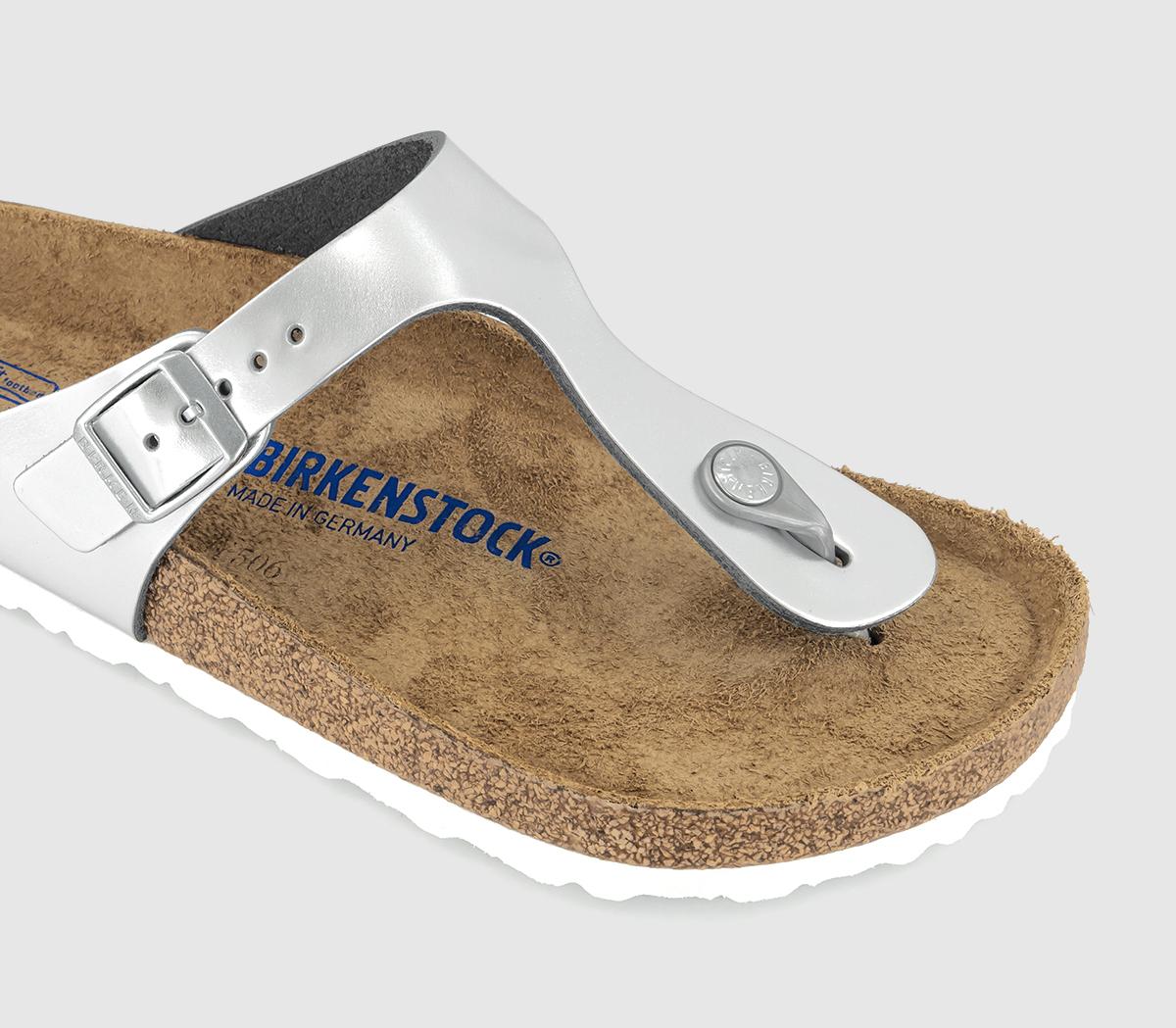 BIRKENSTOCKToe Thong Footbed Sandals BIRKENSTOCKToe Thong Footbed SandalsSilver