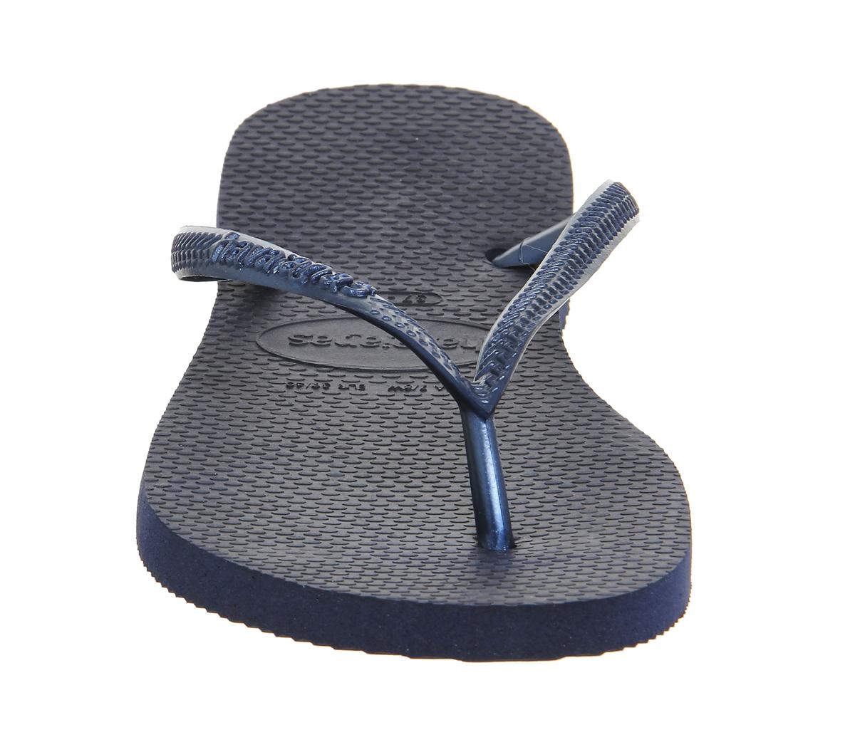 HavaianasSlim Flip FlopNavy Rubber