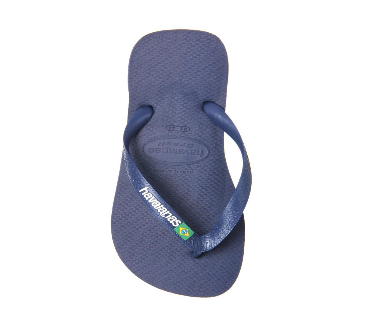 HavaianasBrasil LogoNavy Blue