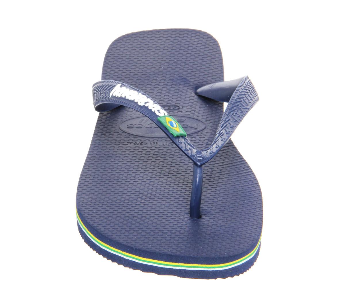 HavaianasBrasil LogoNavy Blue