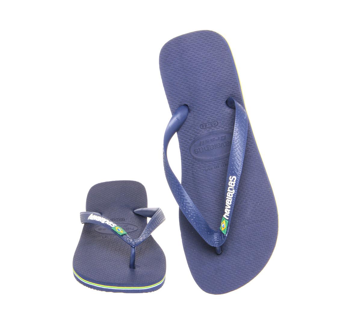 HavaianasBrasil LogoNavy Blue