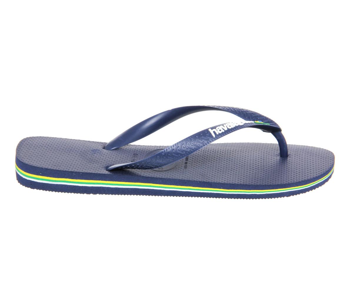 HavaianasBrasil LogoNavy Blue