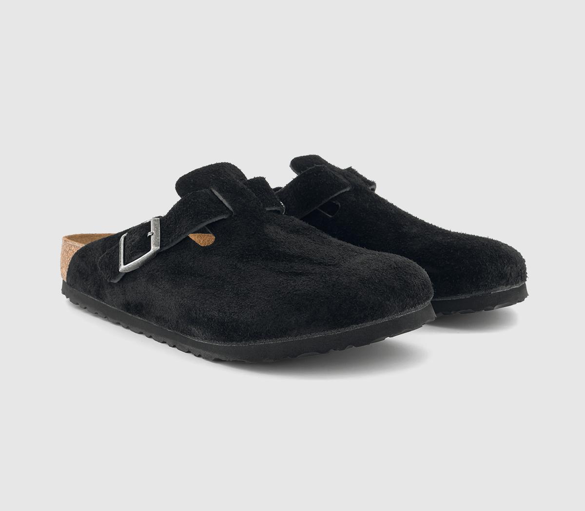 BIRKENSTOCKBoston ClogsSuede Black