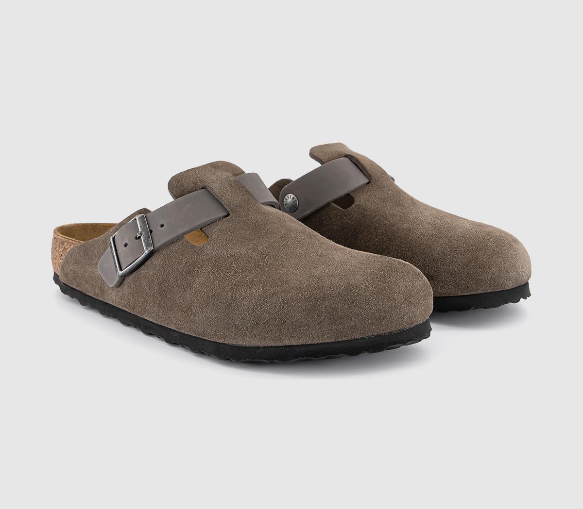 BIRKENSTOCKBoston Clogs MConcrete Gray Contrast