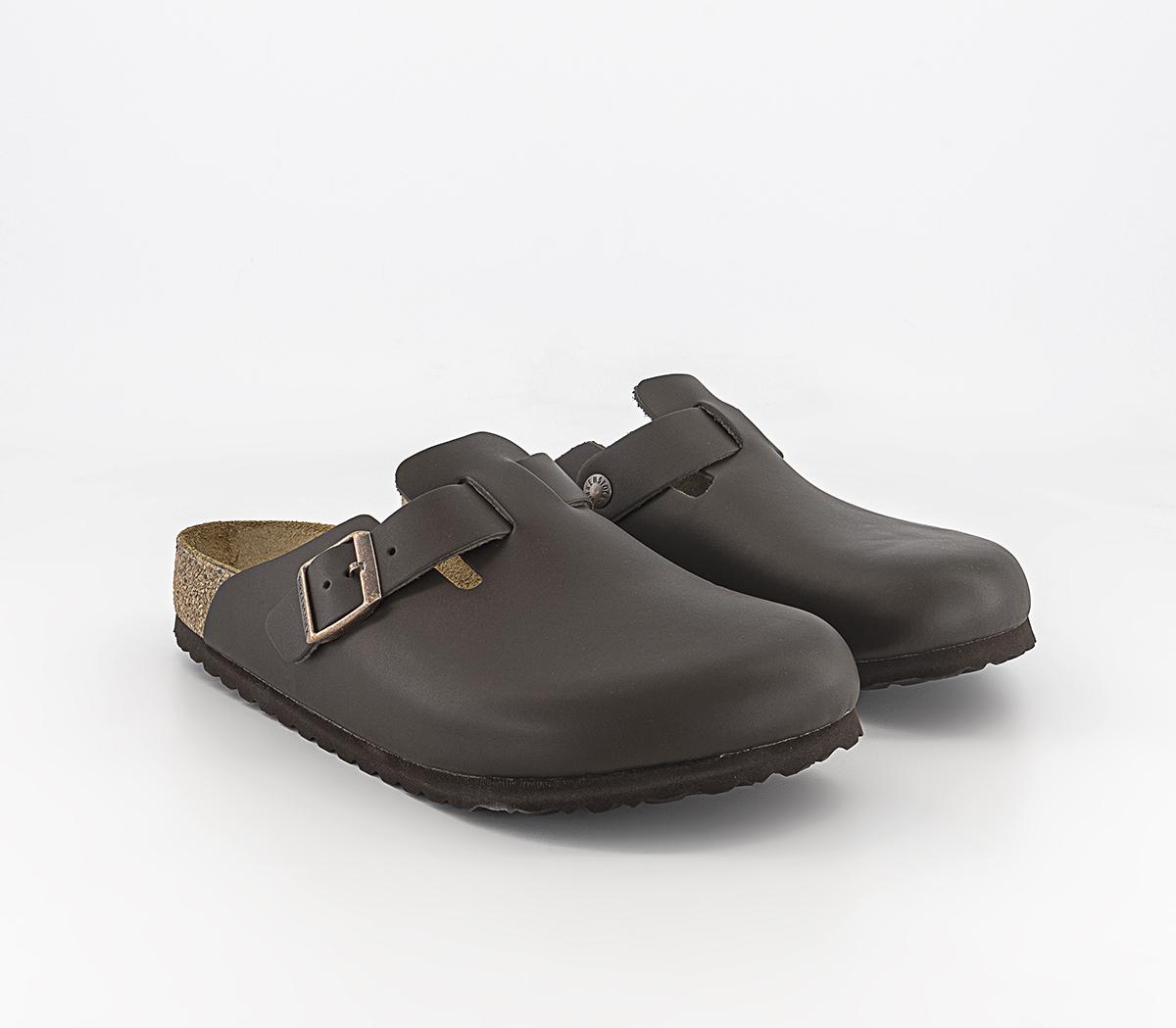 BIRKENSTOCKBoston ClogDark Brown Leather