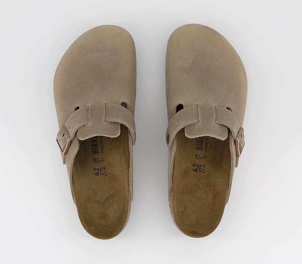 BIRKENSTOCK Boston Clogs Tobacco Brown - Men’s Sandals