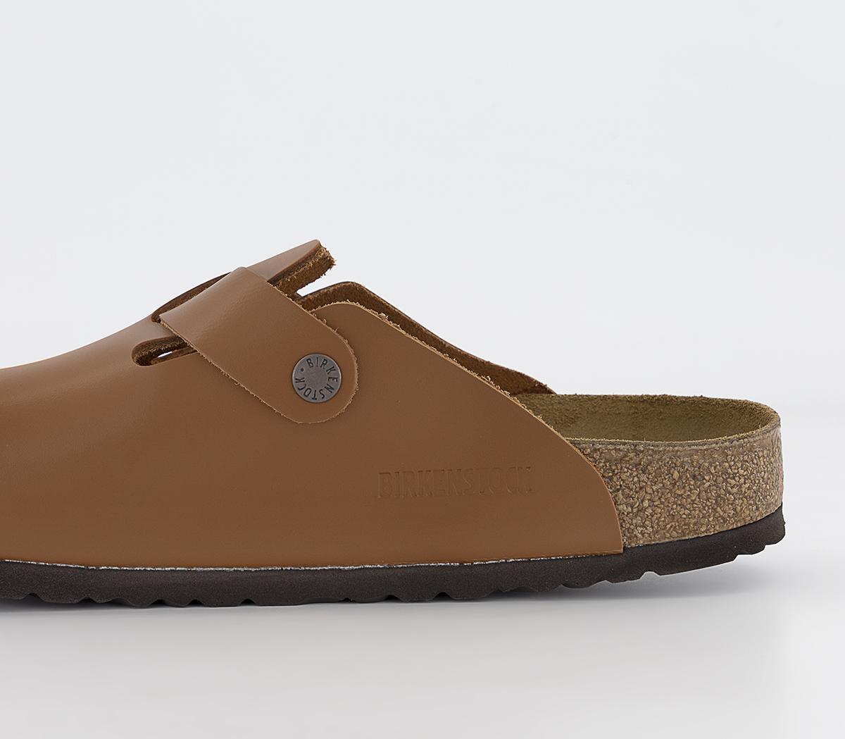 靴 BIRKENSTOCK Boston ginger brown BIRKENSTOCK Boston Clogs Ginger Brown - Men's Casual Shoes