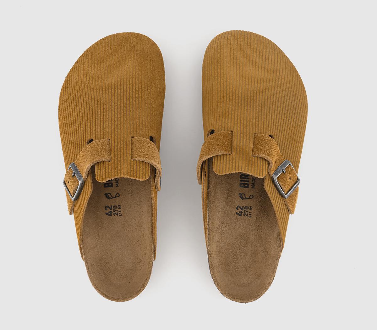 BIRKENSTOCKBoston Clogs MCorduroy Cork Brown