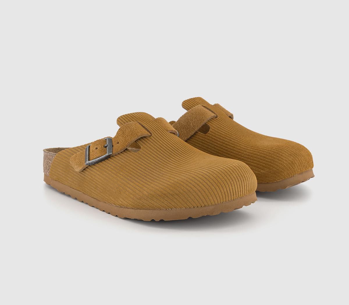 BIRKENSTOCKBoston Clogs MCorduroy Cork Brown