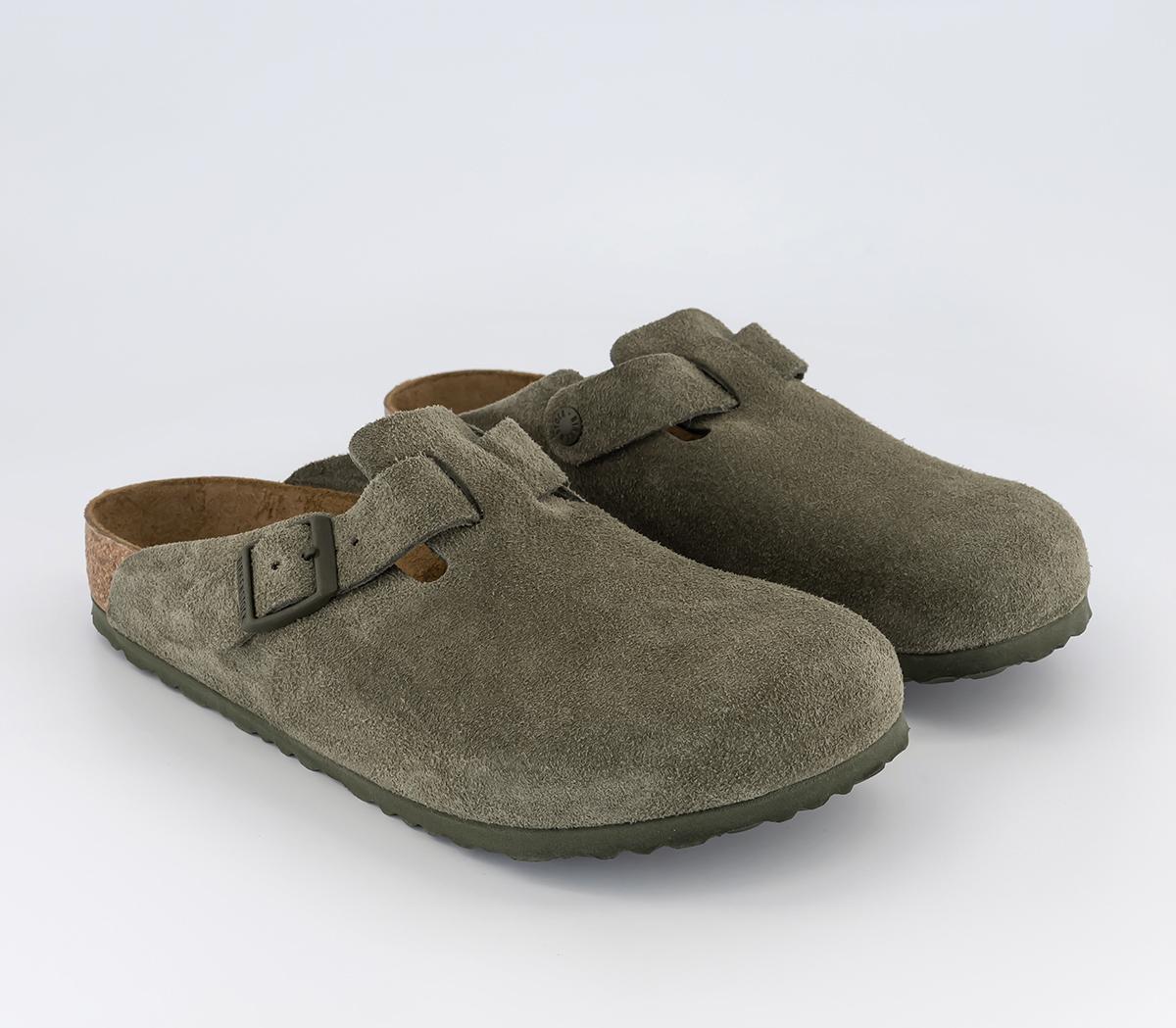 BIRKENSTOCKBoston ClogsThyme Suede