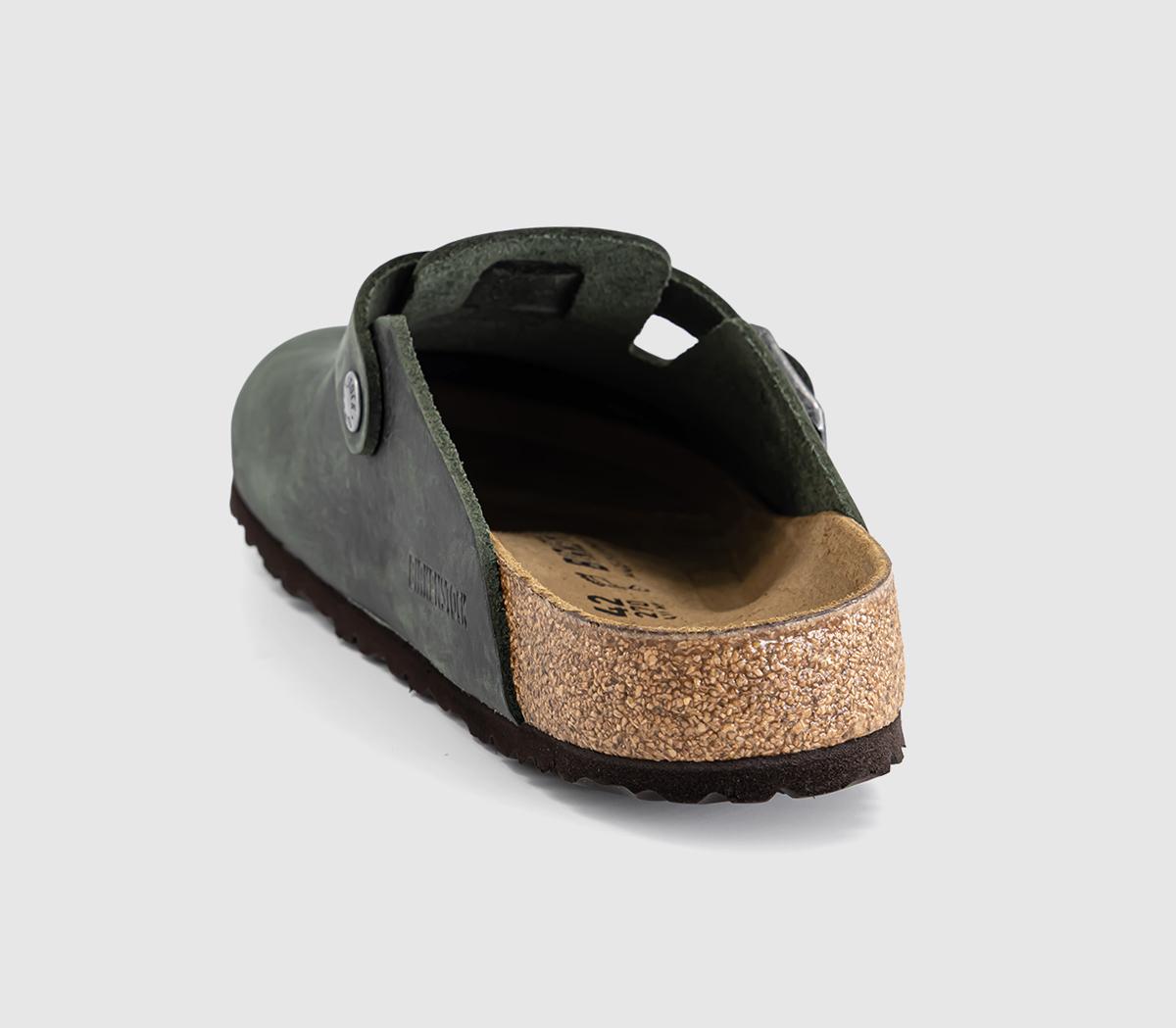 BIRKENSTOCKBoston ClogsThyme Oiled Leather