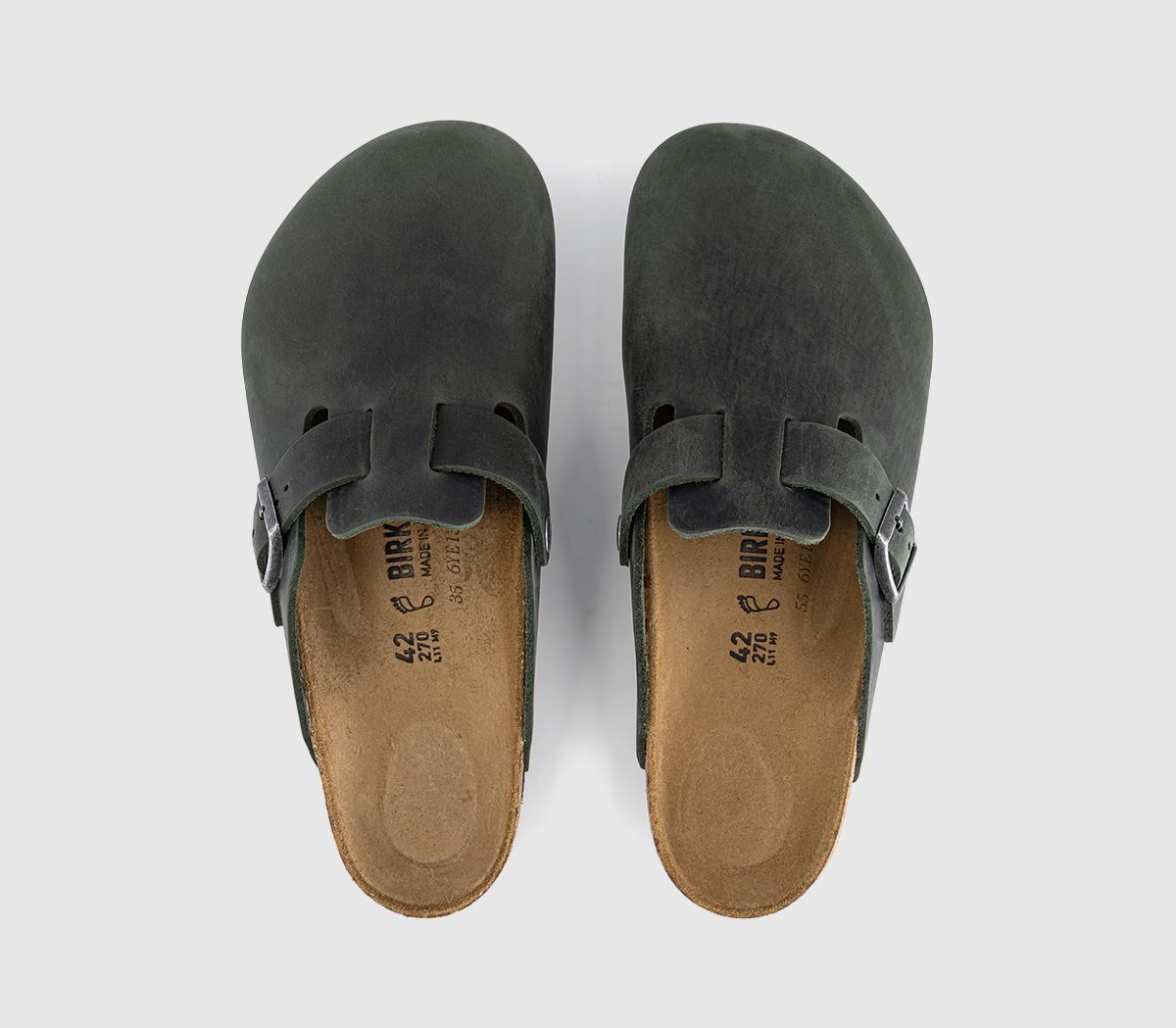 BIRKENSTOCKBoston ClogsThyme Oiled Leather