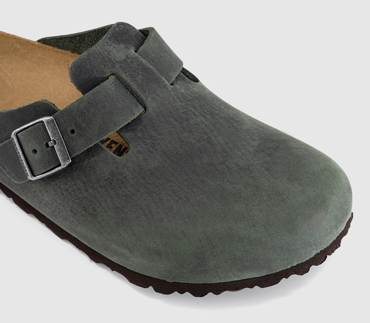 BIRKENSTOCKBoston ClogsThyme Oiled Leather
