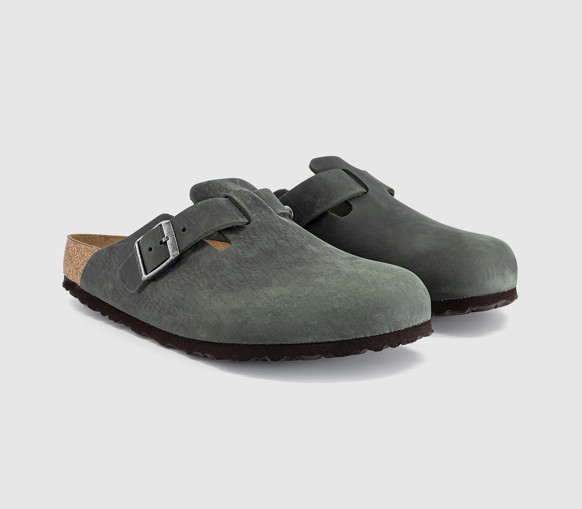 BIRKENSTOCKBoston ClogsThyme Oiled Leather
