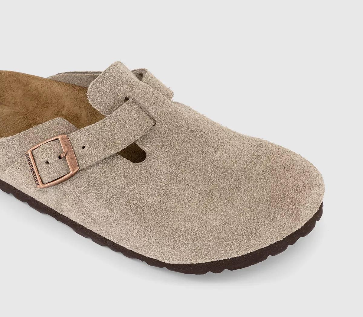 BIRKENSTOCKBoston Clogs MSuede Taupe