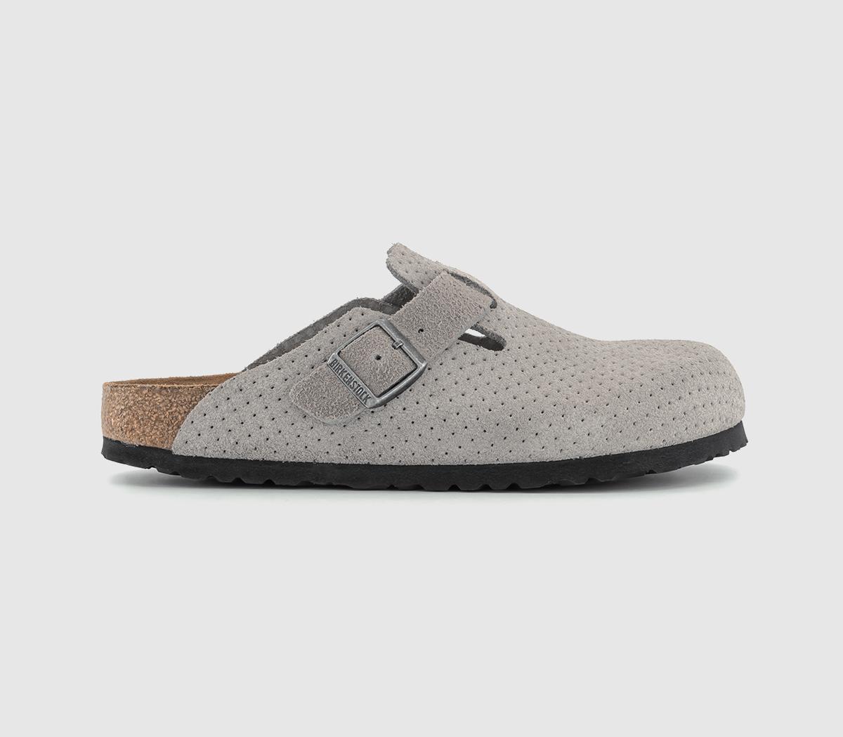 BIRKENSTOCK Boston Clogs Dotted Stone Coin - Spring Footwear | King's Cross