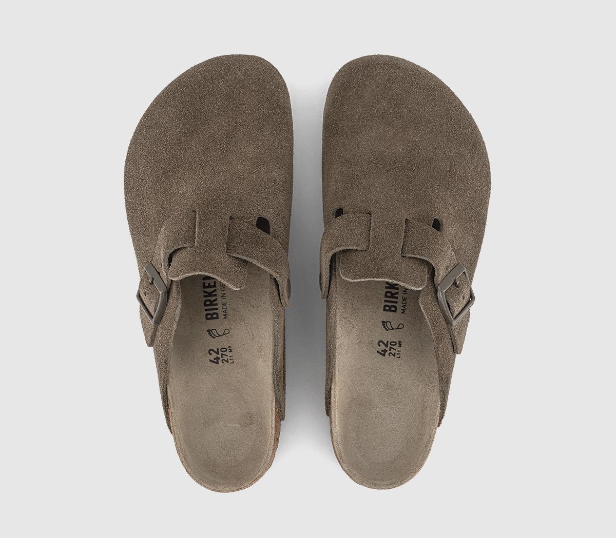 BIRKENSTOCKBoston Clogs M BIRKENSTOCKBoston Clogs MConcrete Gray Suede