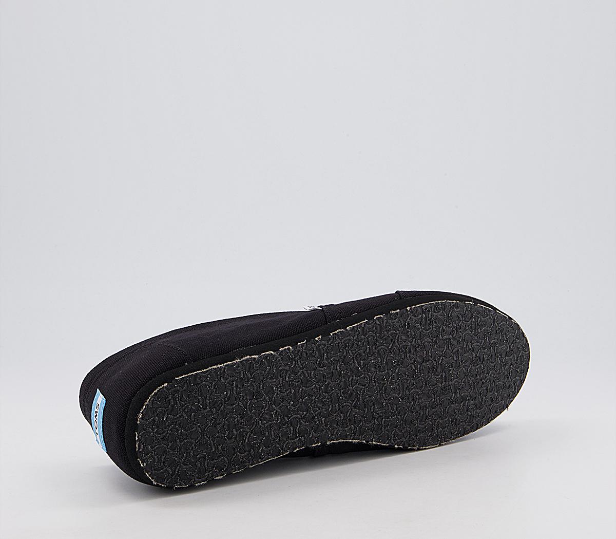TOMSClassic Slip OnsBlack Mono