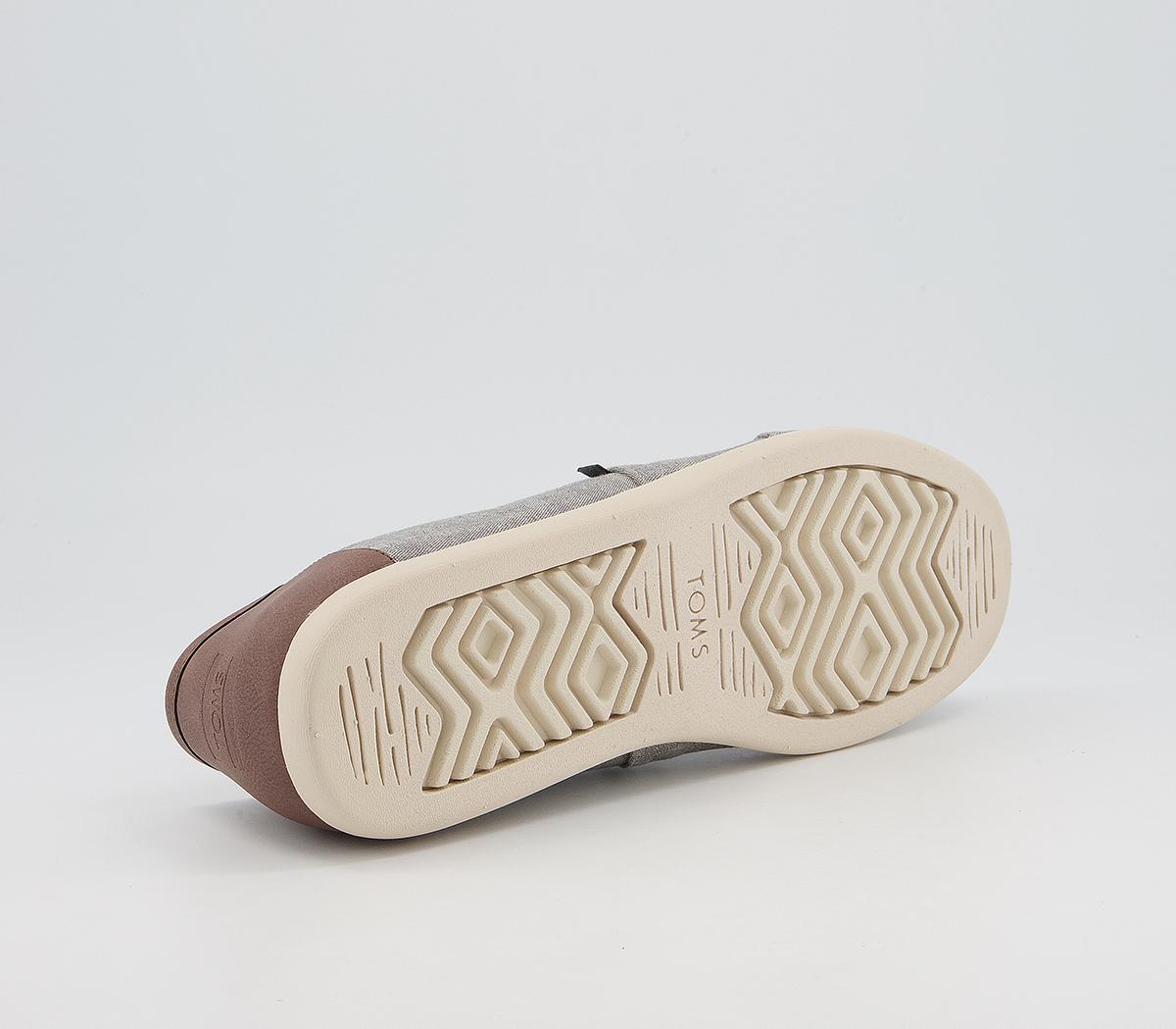 TOMSClassic Slip On EspadrilleFrost Grey Chambray Exclusive