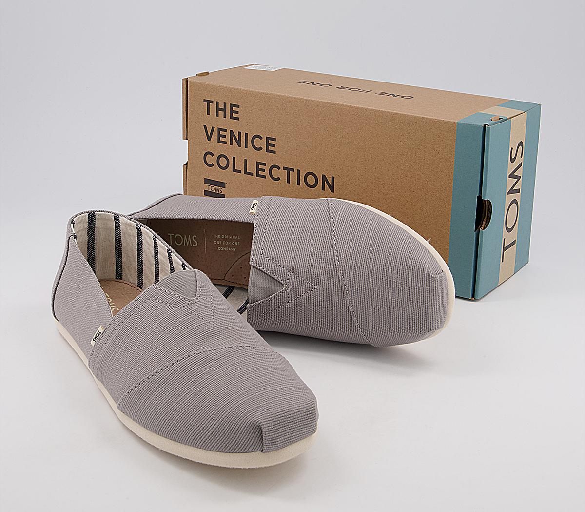 TOMSToms Classic Slip Ons Dove Grey Heritage