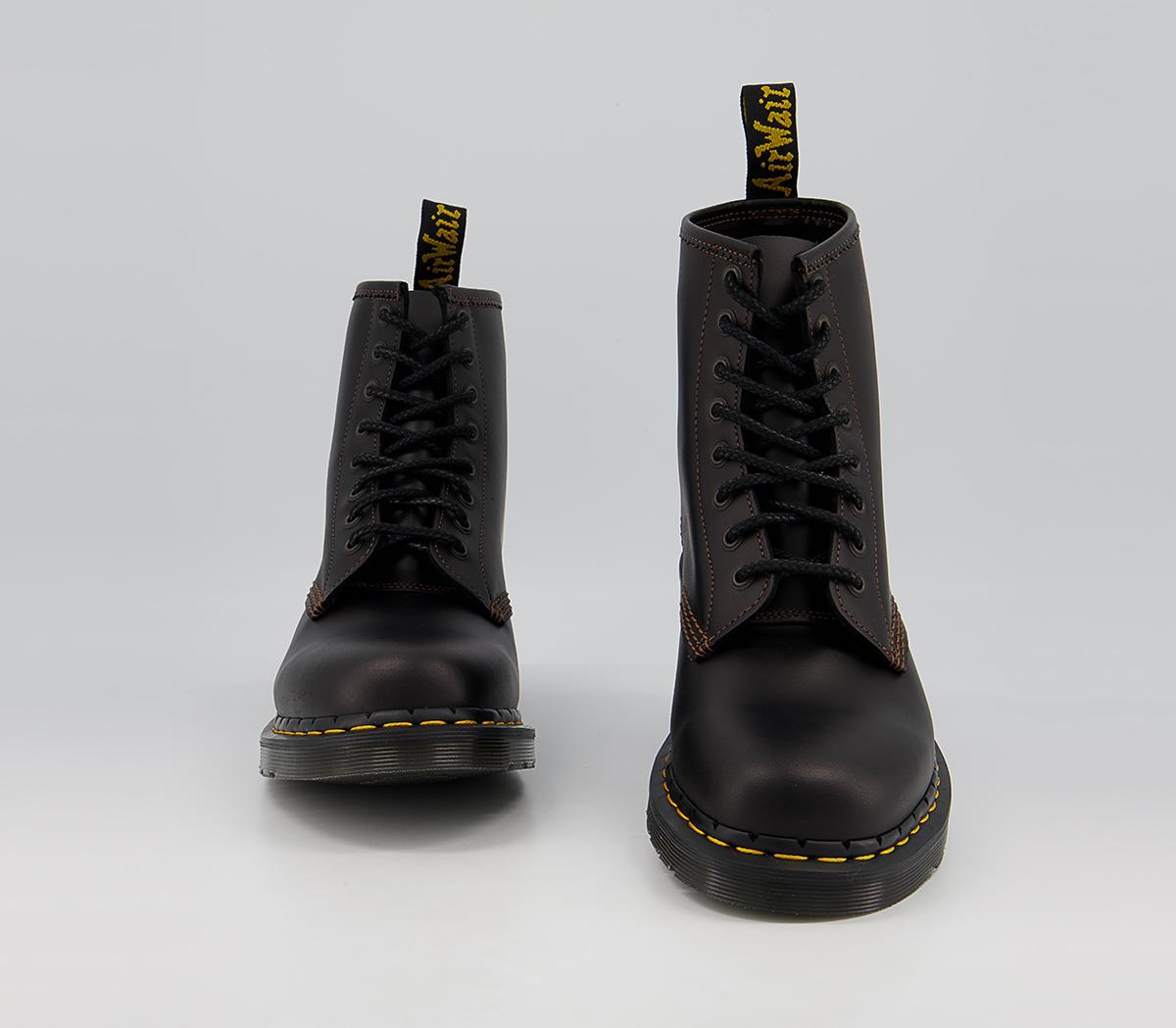 Dr. Martens 8 Eye Lace Boots M Dr. Martens 8 Eye Lace Boots M Black Brown