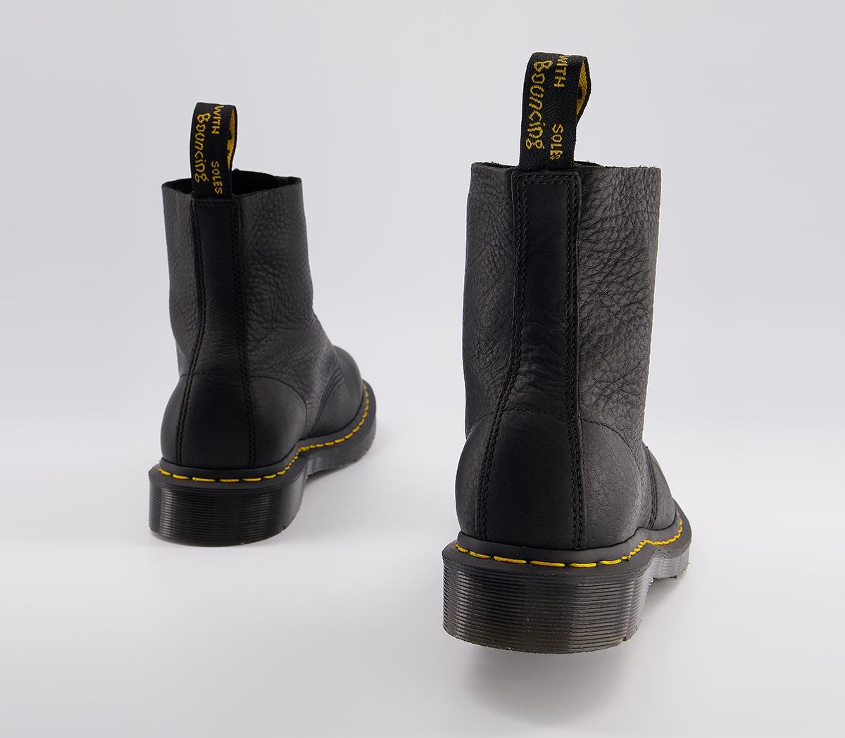 Dr. Martens 8 Eye Lace Boots Dr. Martens 8 Eye Lace Boots Ambassador Black