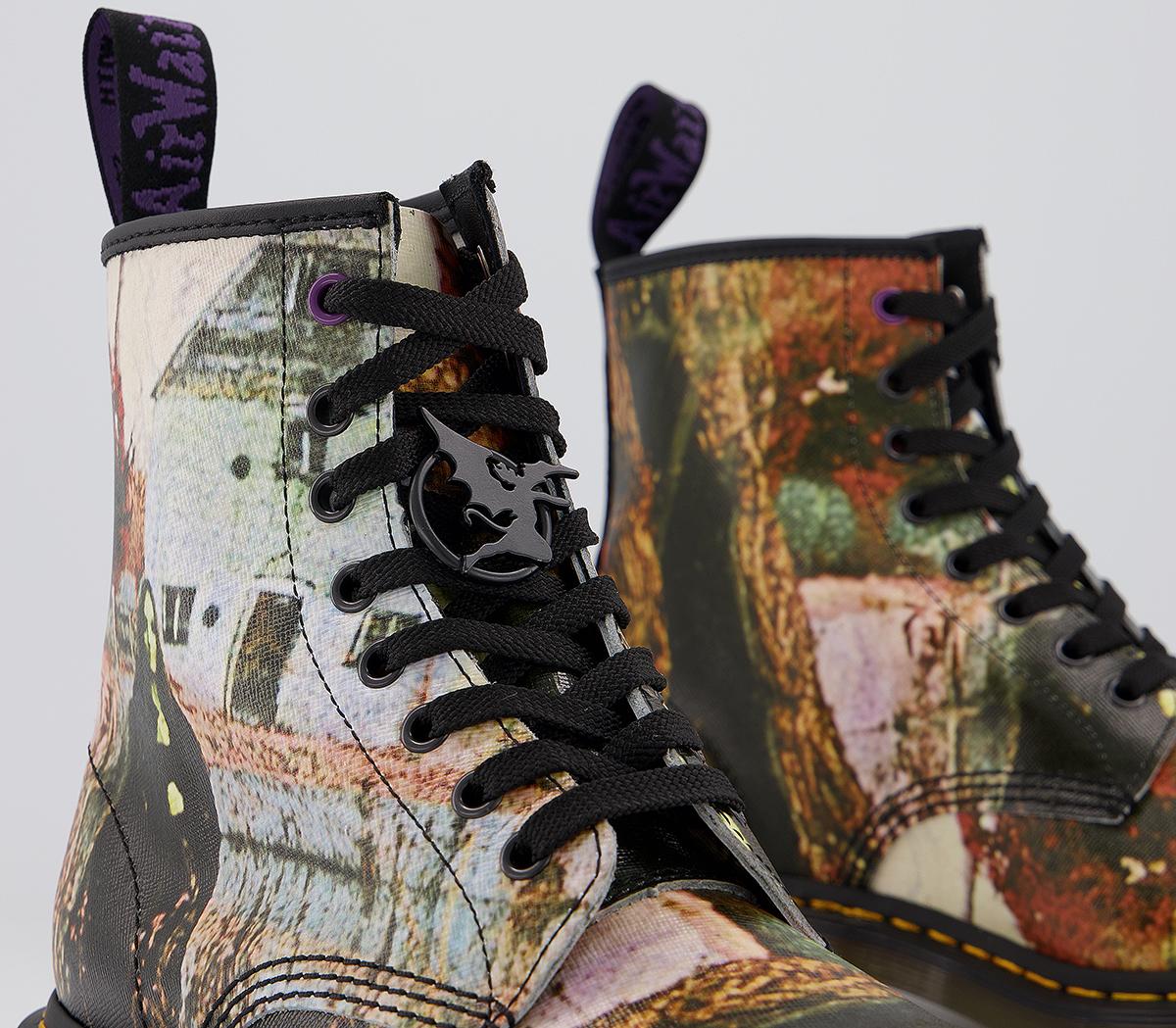 Dr. MartensDm 8 Eye Lace BootBlack Sabbath Black