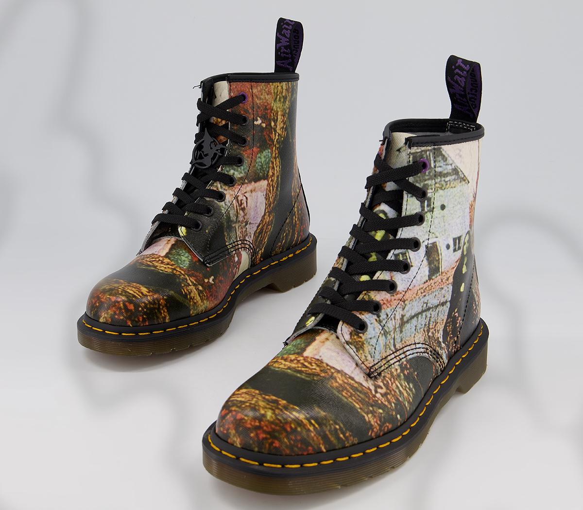 Dr. MartensDm 8 Eye Lace BootBlack Sabbath Black