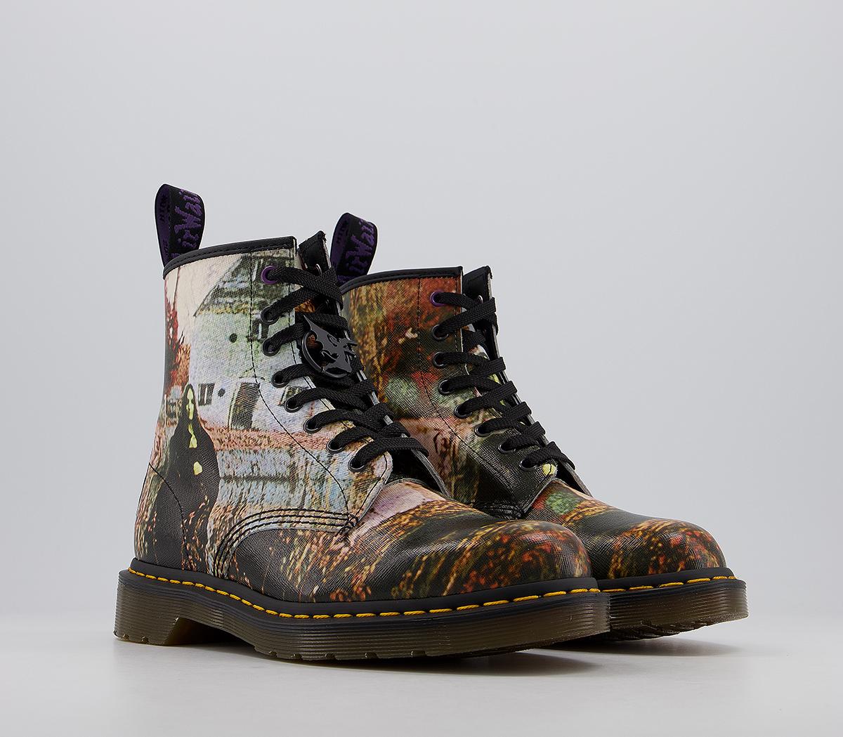 Dr. MartensDm 8 Eye Lace BootBlack Sabbath Black