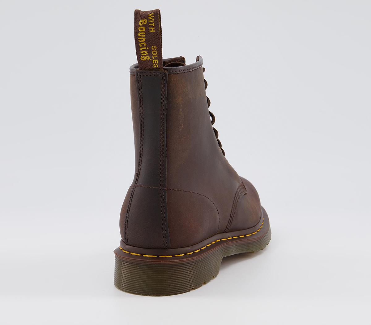 Dr. MartensDm 8 Eye Lace Boots Dr. MartensDm 8 Eye Lace BootsGaucho Crazyhorse