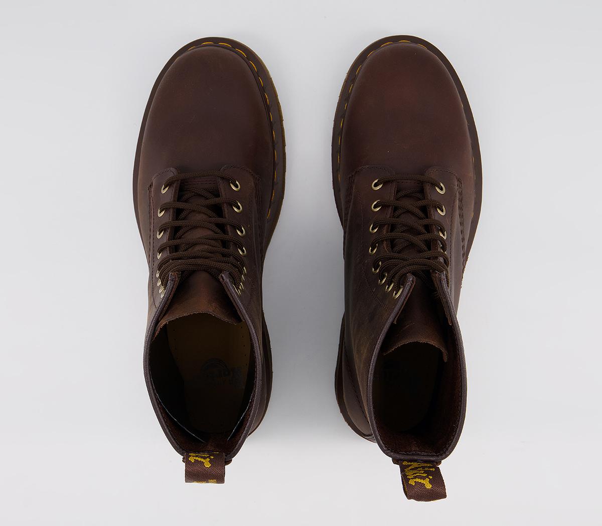 Dr. MartensDm 8 Eye Lace Boots Dr. MartensDm 8 Eye Lace BootsGaucho Crazyhorse