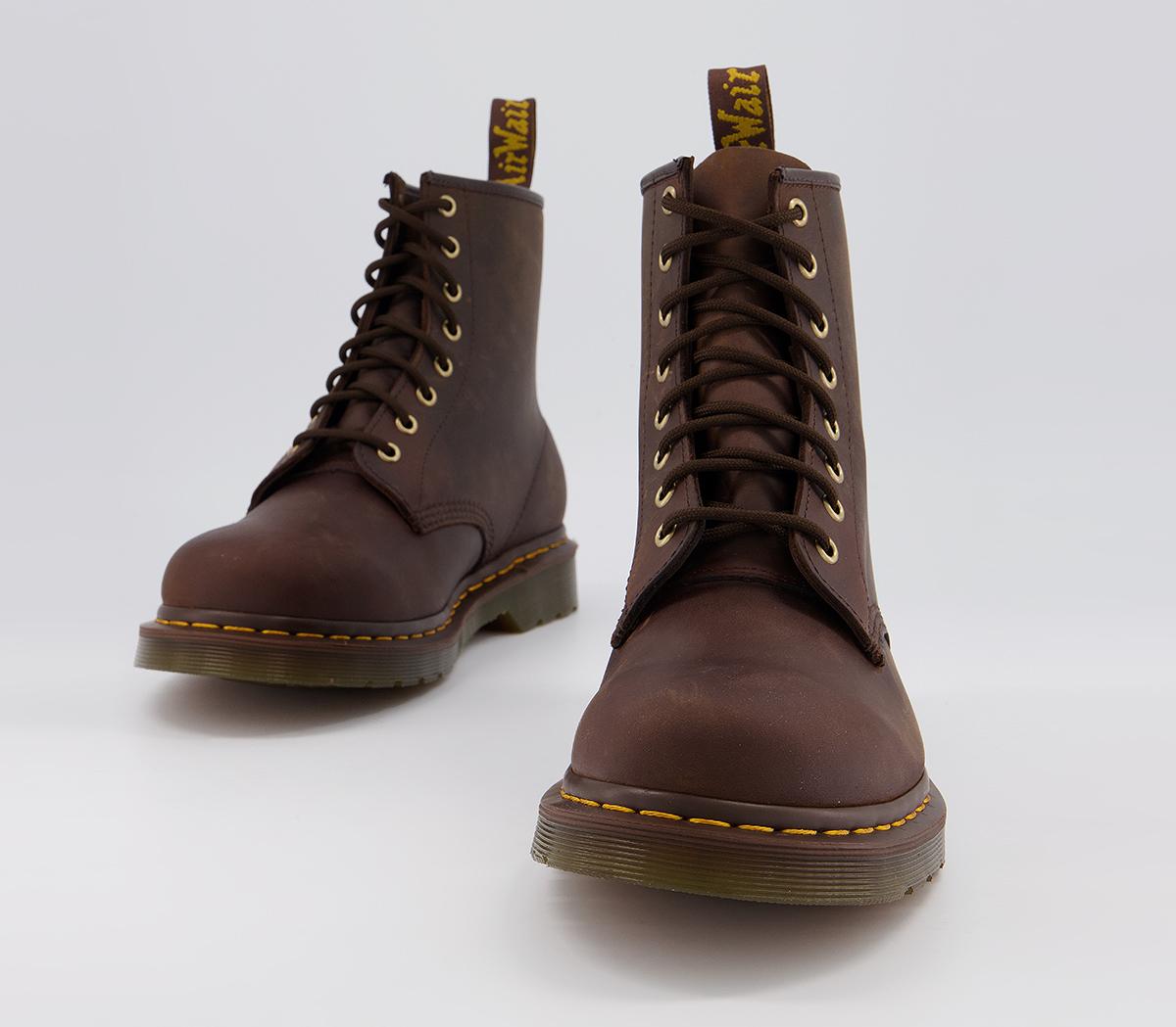 Dr. MartensDm 8 Eye Lace Boots Dr. MartensDm 8 Eye Lace BootsGaucho Crazyhorse