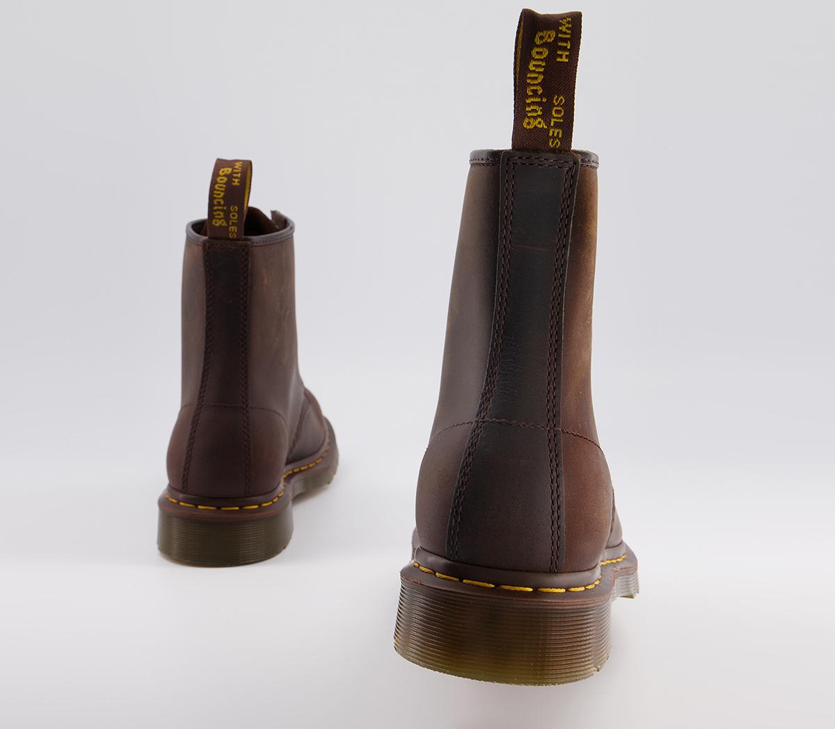 Dr. MartensDm 8 Eye Lace Boots Dr. MartensDm 8 Eye Lace BootsGaucho Crazyhorse